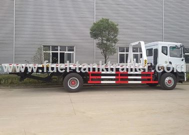 DongFeng Flatbed Tow Truck  3 Cabin Hydraulic Cylinders For Medium Sized Cars