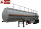 Heavy Oil Fuel Tank Trailer Widely Used To Transport , Tractor Trailer Fuel Tank