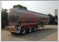 42000l Fuel Tank Trailer Easy To Clean , Fuel Storage Trailer With 24v Lighting System