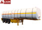 Monoblock Shape Chemical Tank Trailer Heavy Duty Carbon Steel Non - Leakage