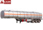 Thermal Insulation Chemical Tank Trailer  Fiber Glass Simple Structure Easy Maintenance