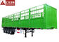 4 Axle Cargo Container Trailer , Container Delivery Trailer 45000kgs Carrying Volume