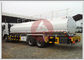 Aluminum Oil Tanker Truck Multi - Compartment Structure Non - Closed Angle Design